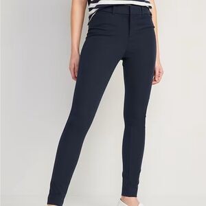 Old Navy Women's High-Rise Pixie Pants - Navy Blue